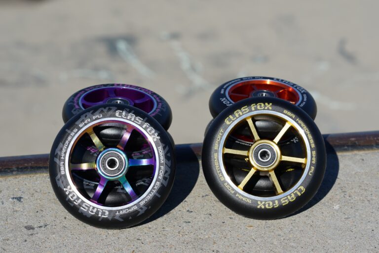 What is the stunt scooter high elastic wheel
