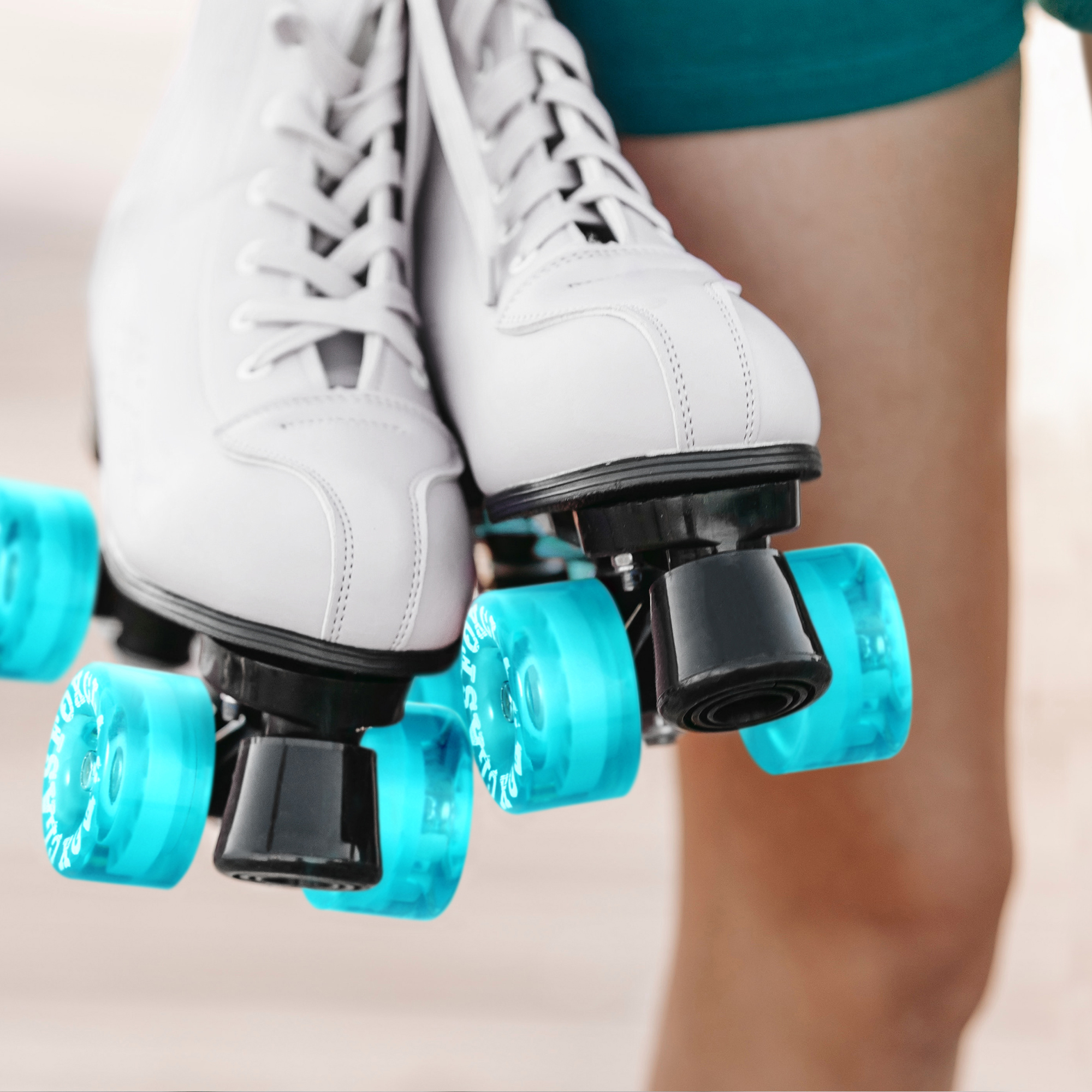 CLAS FOX 78A Indoor or Outdoor 65x35mm Quad Roller Skate Wheels with ABEC-9 Bearings 8 Pcs ( Blue) - Image 5