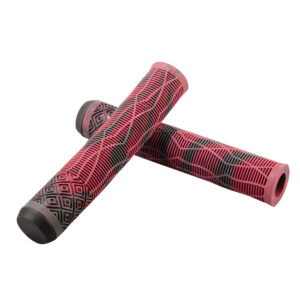 Pro Scooter Grips 160mm*22mm Stunt Scooter Hardware (Red- Black)