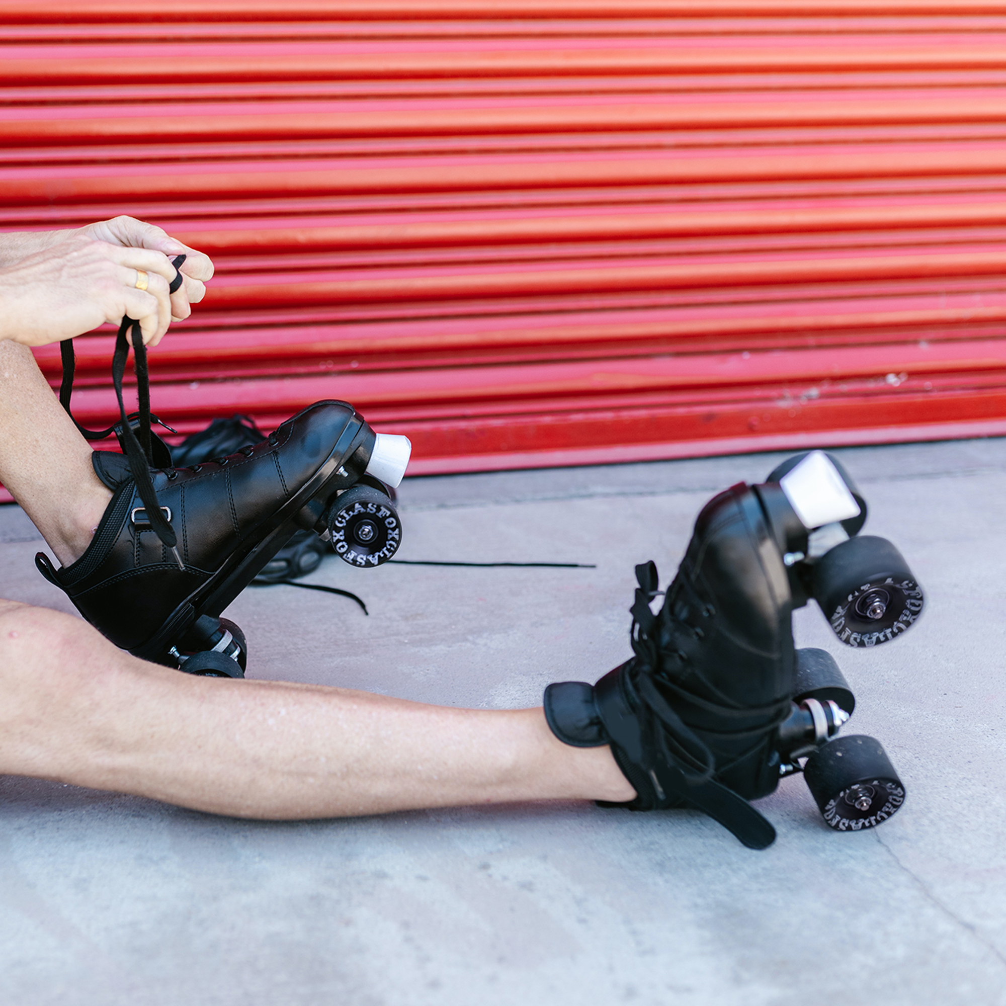 CLAS FOX Quad Roller Skate Wheels 8 Pack with Bearing Installed for Double Row Skating, Replacement Wheels Suitable for Outdoor or Indoor (Black) - Image 7