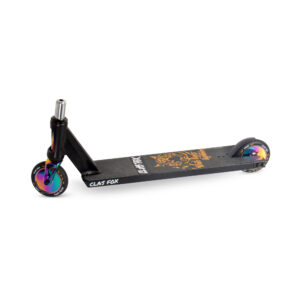 CLAS FOX Scooters Extreme Deck Package 4.7’’(W)*20.8’’(L) Pro Street Scooter Deck Package Mountain Scooter Deck Package (Rainbow)