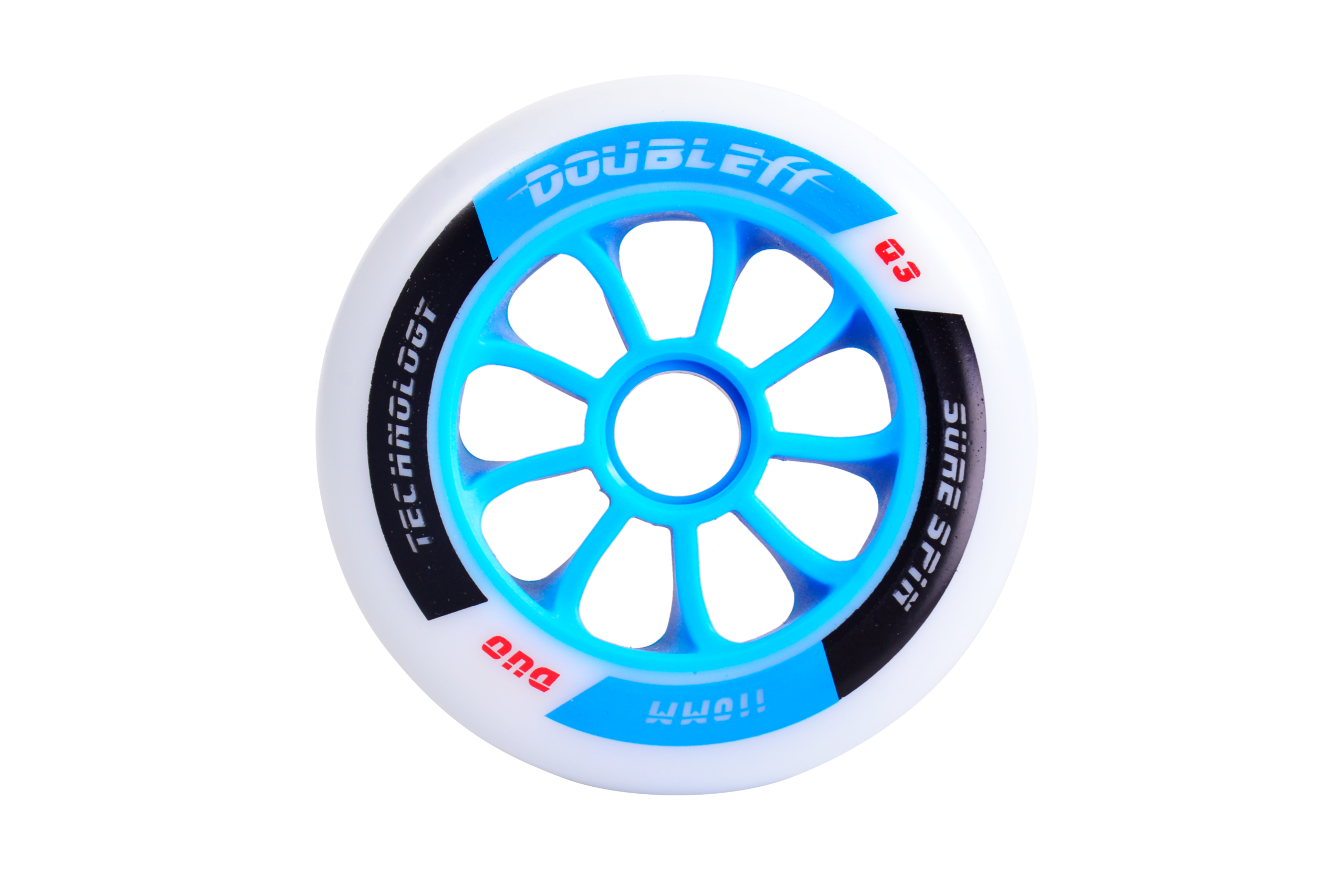 Professional Speed Roller Skating Competition Wheels High-elasticity Double-layer Double-hardness Speed Skate Wheels - Image 4
