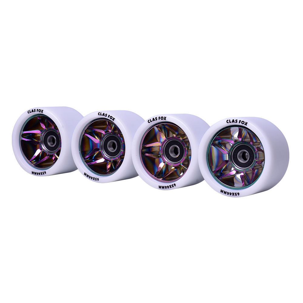 Professional Competition Quad Roller Skate Wheels Aluminum Laser Roller Skate Training Wheels - Image 3