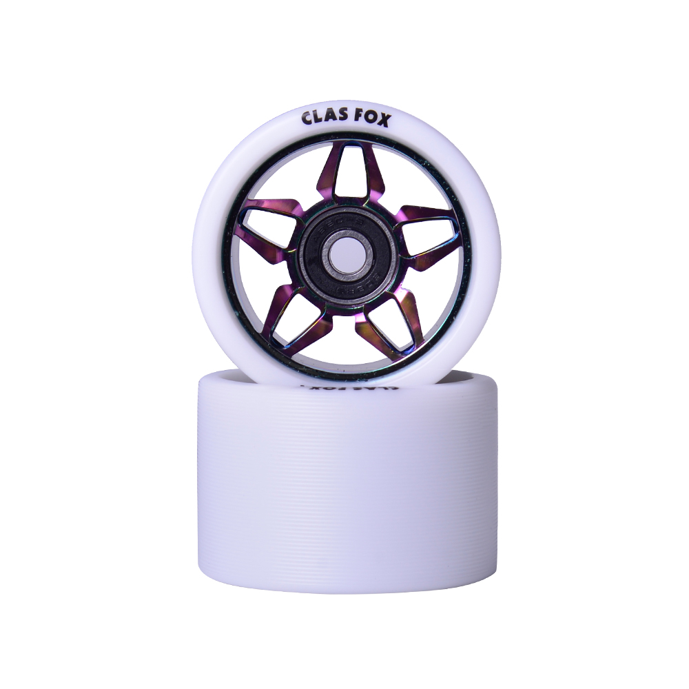 Professional Competition Quad Roller Skate Wheels Aluminum Laser Roller Skate Training Wheels - Image 4