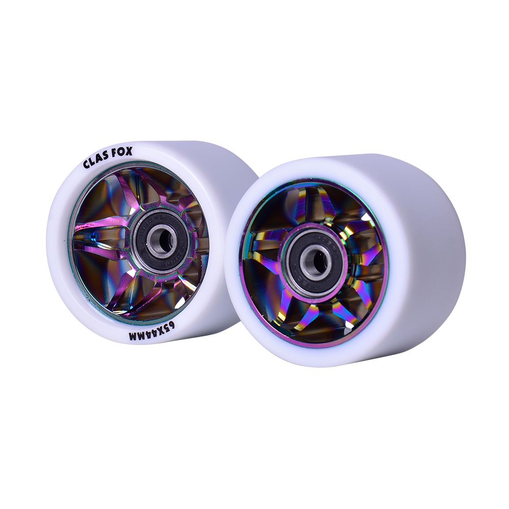 Professional Competition Quad Roller Skate Wheels Aluminum Laser Roller Skate Training Wheels - Image 5